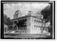 Iolani Palace, King & Richards Streets, Honolulu, Honolulu County, HI - 46, Vintage Poster
