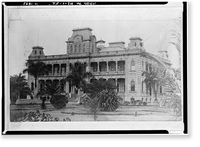 Iolani Palace, King & Richards Streets, Honolulu, Honolulu County, HI - 52, Antique Wall Art