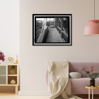 Historic Framed Print, U.S. Naval Base, Pearl Harbor, Headquarters, Commander-in-Chief of the Pacific Fleet, Intersection of Halawa & Makalapa Drives, Makalapa, Pearl Harbor, Honolulu County, HI - 4,  17-7/8" x 21-7/8"