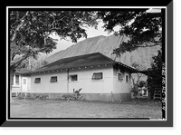 Fumigation Hall, Moloka'i Island, Kalaupapa, Kalawao County, HI - 4, Vintage Poster
