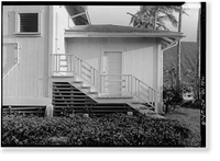 Kalaupapa Social Hall, Moloka'i Island, Kalaupapa, Kalawao County, HI - 15, Historic Reproduction