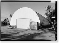 Lumber Warehouse, Moloka'i Island, Kalaupapa, Kalawao County, HI, Antique Poster