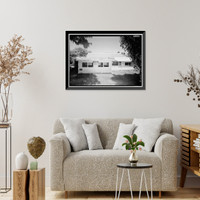 Historic Framed Print, Rea's Store & Bar, Moloka'i Island, Kalaupapa, Kalawao County, HI - 2,  17-7/8" x 21-7/8"