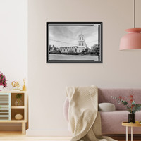 St. Francis Catholic Church, Moloka'i Island, Kalaupapa, Kalawao County, HI - 8, Historic Print