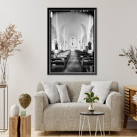St. Francis Catholic Church, Moloka'i Island, Kalaupapa, Kalawao County, HI - 15 Classic, Historic Print