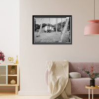 Staff Row, Corner Residence, Moloka'i Island, Kalaupapa, Kalawao County, HI, Antique Wall Art