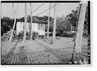 Staff Row, Corner Residence, Moloka'i Island, Kalaupapa, Kalawao County, HI - 2, Antique Poster