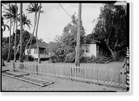 Staff Row, Corner Residence, Moloka'i Island, Kalaupapa, Kalawao County, HI - 3, Historic Reproduction