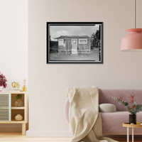 Staff Row, Electrician's Residence, Moloka'i Island, Kalaupapa, Kalawao County, HI Classic, Antique Poster