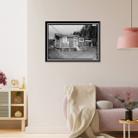 Staff Row, Electrician's Residence, Moloka'i Island, Kalaupapa, Kalawao County, HI - 2, Antique Wall Art
