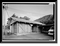 Staff Row, Freezer Shelter, Moloka'i Island, Kalaupapa, Kalawao County, HI, Vintage Poster