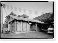 Staff Row, Freezer Shelter, Moloka'i Island, Kalaupapa, Kalawao County, HI, Vintage Poster