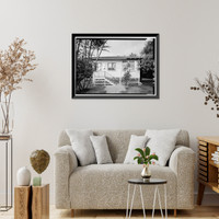 Staff Row, Administrative Residence, Moloka'i Island, Kalaupapa, Kalawao County, HI, Vintage Wall Art