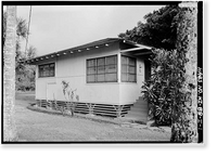 Staff Row, Guest Cottage, Moloka'i Island, Kalaupapa, Kalawao County, HI Classic, Historic Reproduction
