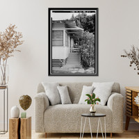 Staff Row, Guest Cottage, Moloka'i Island, Kalaupapa, Kalawao County, HI - 2 Classic, Vintage Wall Art