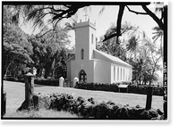 St. Philomena Roman Catholic Church, Moloka'i Island, Kalaupapa vicinity, Kalawao County, HI - 2, Antique Poster