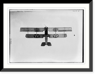 Historic Framed Print, Marine "looping" plane,  17-7/8" x 21-7/8"