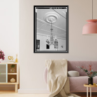 Historic Framed Print, Siloama Protestant Church, Moloka'i Island, Kalaupapa vicinity, Kalawao County, HI - 9,  17-7/8" x 21-7/8"