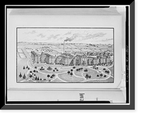 Iowa Hospital for the Insane, State Route 248, Independence, Buchanan County, IA - 3, Vintage Print