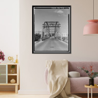 Traer Street Bridge, Spanning Shell Rock River at Traer Street, Greene, Butler County, IA - 6, Antique Wall Art
