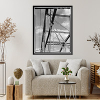 Traer Street Bridge, Spanning Shell Rock River at Traer Street, Greene, Butler County, IA - 14 Classic, Antique Poster