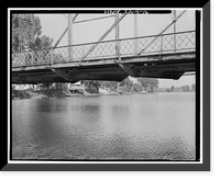 Traer Street Bridge, Spanning Shell Rock River at Traer Street, Greene, Butler County, IA - 16, Vintage Wall Art