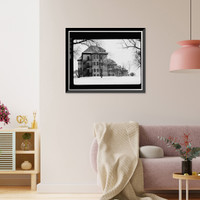 Hospital for the Insane, Main Building, West Main Street Vicinity, Cherokee, Cherokee County, IA - 2, Antique Poster