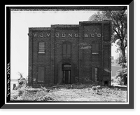 W. J. Young Machine Shop, South Tenth Street & Second Avenue, Clinton, Clinton County, IA - 5 Classic, Antique Poster