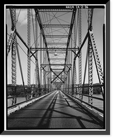 Eagle Point Bridge, Dubuque, Dubuque County, IA - 36, Antique Poster