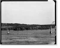 Eagle Point Bridge, Dubuque, Dubuque County, IA - 54, Vintage Wall Art