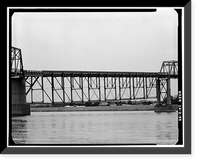 Eagle Point Bridge, Dubuque, Dubuque County, IA - 55, Antique Poster
