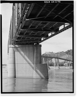Eagle Point Bridge, Dubuque, Dubuque County, IA - 75, Vintage Poster
