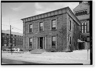 Dubuque County Jail, 36 East Eighth Street, Dubuque, Dubuque County, IA, Historic Reproduction