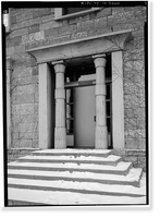 Dubuque County Jail, 36 East Eighth Street, Dubuque, Dubuque County, IA - 6, Antique Print