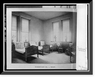 Historic Framed Print, Iowa Insane Hospital, U.S. Route 218, Mount Pleasant, Henry County, IA - 6,  17-7/8" x 21-7/8"