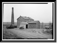 West Amana Flour Mill, Amana vicinity, Iowa County, IA, Antique Poster