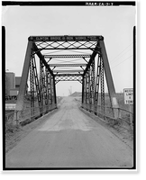 Mill Rock Bridge, Spanning Big Bear Creek, Monmouth Township, Jackson County, IA - 7, Vintage Poster
