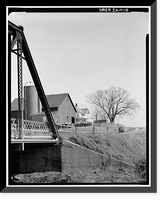 Mill Rock Bridge, Spanning Big Bear Creek, Monmouth Township, Jackson County, IA - 15, Historic Print