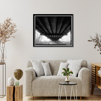 Mill Rock Bridge, Spanning Big Bear Creek, Monmouth Township, Jackson County, IA - 16, Historic Print