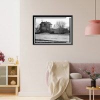 Historic Framed Print, H. A. Kling Residence, Monroe, Jasper County, IA - 2,  17-7/8" x 21-7/8"