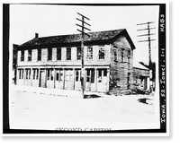 Temporary Capitol (Second Territorial Capitol), Iowa City, Johnson County, IA, Antique Wall Art