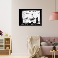 Old Capitol, Clinton Street & Iowa Avenue, Iowa City, Johnson County, IA, Historic Reproduction