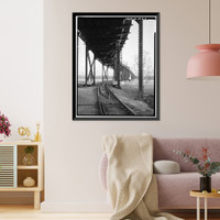 Keokuk & Hamilton Bridge, Spanning Mississippi River, Keokuk, Lee County, IA - 11, Vintage Wall Art