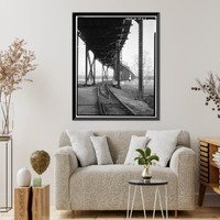 Keokuk & Hamilton Bridge, Spanning Mississippi River, Keokuk, Lee County, IA - 11, Vintage Wall Art