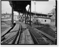 Keokuk & Hamilton Bridge, Spanning Mississippi River, Keokuk, Lee County, IA - 13, Historic Reproduction
