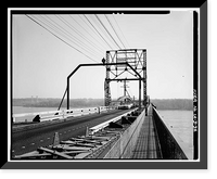 Keokuk & Hamilton Bridge, Spanning Mississippi River, Keokuk, Lee County, IA - 32, Historic Reproduction