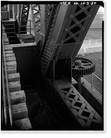 Keokuk & Hamilton Bridge, Spanning Mississippi River, Keokuk, Lee County, IA - 37, Antique Poster