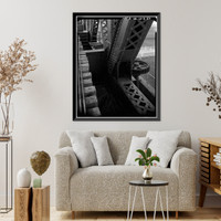 Keokuk & Hamilton Bridge, Spanning Mississippi River, Keokuk, Lee County, IA - 37, Antique Poster