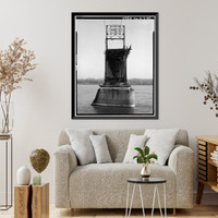 Keokuk & Hamilton Bridge, Spanning Mississippi River, Keokuk, Lee County, IA - 44, Vintage Print