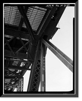 Keokuk & Hamilton Bridge, Spanning Mississippi River, Keokuk, Lee County, IA - 47, Vintage Print